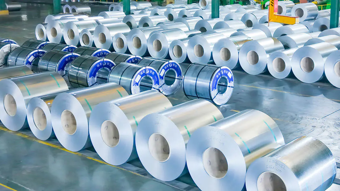 Bobina de acero galvanizado