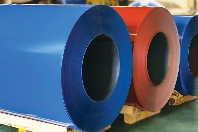 ¿Qué es la bobina de acero recubierta de color?