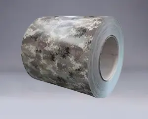 Bobina de hierro PPGL de pared de sándwich de impresión militar